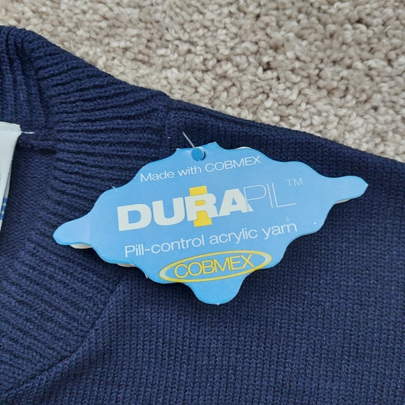 USPS jersey knit zipper front cardigan NWT - Picture 4 of 8